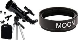"Celestron" 21035-ADS "Travelscope 70" teleskopo rinkinys ir 94119-A 1,25 colio Mėnulio filtras
