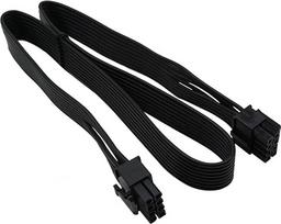 "COMeap" PCIe 8 kontaktų vyriškas ir CPU 8 kontaktų (4+4 nuimami) vyriškas EPS-12V pagrindinės plokštės maitinimo kabelis, skirtas "Seasonic" moduliniam maitinimo šaltiniui 63 cm (25 colių)