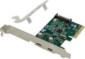 "Conceptronic" 2 prievadų USB 3.2 GEN 2 Type-C PCIE