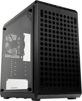 "Cooler Master MasterBox Q300L V2" - "mATX Mini Tower" korpusas, 1 x 120 mm iš anksto sumontuotas galinis ventiliatorius, grūdinto stiklo skydelis, švarus maršrutas, kelios aušinimo parinktys ir USB 3.2 Gen 2x2 Type-C 20GB/s