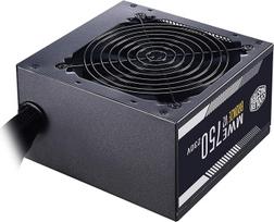 "Cooler Master MWE 750 Bronze 230V V2" - JK maitinimo šaltinis, "80 Plus Bronze", HDB ventiliatorius, jautrus temperatūrai, DC-DC+LLC su viena magistrale + 12 V