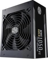 "Cooler Master MWE Gold 1050 V2 ATX 3.1 pilnai modulinis maitinimo šaltinis - ATX 3.1 palaikymas, "80 Plus Gold", 1050 W kompiuterio maitinimo šaltinis, PCIe 5.1 kabeliai, 140 mm FDB ventiliatorius, aukštas temperatūros slenkstis