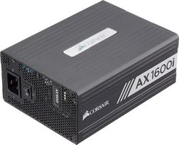 "Corsair AX1600i Digital 80 PLUS TITANIUM" skaitmeninis 80 PLUS modulinis ATX maitinimo blokas - juodas