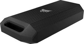 "Corsair EX400U Survivor" 4 TB USB4 išorinis SSD diskas - iki 4000MB/s, IP55 apsaugos tipas, "Plug & Play", skirtas "PC", "Mac" ir "iPad" - juodas