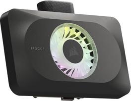 "CORSAIR iCUE LINK XG3 RGB hibridinis GPU vandens aušintuvas - hibridinis individualus aušinimas - tinka 4070, 4070 Ti - juodas