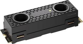 "Corsair MP700 PRO SE Hydro X Series" 4TB M.2 PCIe Gen5 x4 NVMe 2.0 SSD diskas - M.2 2280 - iki 14 000MB/s sekvencinis skaitymas - didelio tankio TLC NAND - iš anksto įdiegtas vandens aušintuvas - juodas