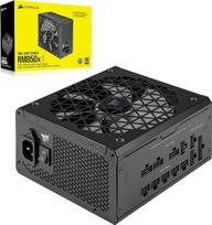 "Corsair RM850x Shift" visiškai modulinis ATX maitinimo šaltinis - modulinė šoninė sąsaja - suderinamas su ATX 3.0 ir PCIe 5.0 - nulinių ventiliatoriaus apsukų režimas - 105 °C kondensatoriai - 80 Plus Gold efektyvumas - juodas