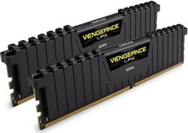 "Corsair Vengeance LPX CMK16GX4M2A2666C16 Stores (2666 MHz, 2 x 8GB) Juoda