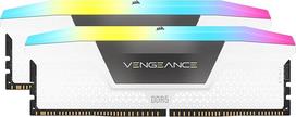 "CORSAIR Vengeance RGB DDR5 Light Amplification Kit" (be fizinės atminties) - baltos spalvos