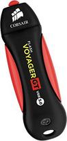 "Corsair Voyager" 128GB USB atmintinė juoda, raudona Juoda 512GB