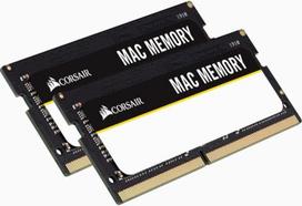 "Corsair" "Mac" atmintis SODIMM 32GB (2x16GB) DDR4 iki 2666MHz CL18 atmintis "Mac" sistemoms, "Apple" kvalifikacija - juoda