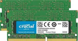 "Crucial CT2K16G4DFD832A" 32GB (16GB x2) atminties rinkinys (DDR4, 3200MT/s, PC4-25600, CL22, Dual Rank x8, SODIMM, 260-Pin)