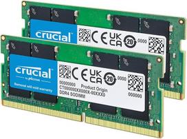 "Crucial CT2K4G4SFS824A" 8GB (4GB x2) atminties rinkinys (DDR4, 2400M/s, PC4-19200, Single Rank x8, SODIMM, 260-Pin)