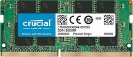 "Crucial CT8G4SFS8266" 8GB atminties (DDR4, 2666MT/s, PC4-21300, vieno rango x8, SODIMM, 260 kontaktų)