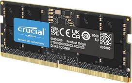 "Crucial RAM" 32GB DDR5 5200MHz (arba 4800MHz) atmintis nešiojamiesiems kompiuteriams CT32G52C42S5