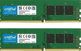 "Crucial" 32Gb 2X 16GB DDR4 2133MHz UDIMM staliniams kompiuteriams skirta operatyvioji atmintis CT16G4DFD8213 - idealiai tinka - "Samsung" originali suderinama - PC4-17000 Non-ECC atmintis ASUS MSI Gigabyte HP Dell Lenovo