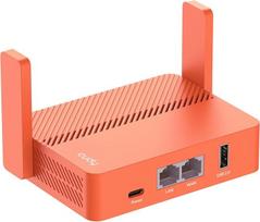 "Cudy AC1200" AC1200 kišeninis "WiFi" kelioninis maršrutizatorius, skirtas viešbučiams ir viešiesiems tinklams WISP VPN klientas ir serveris USB TR1200