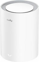 "Cudy" dviejų dažnių BE3600 "Wi-Fi 7" Wi-Fi tinklelio sistema, 3,6Gb/s 160 MHz, aprėptis iki 90 m², 3 gigabitiniai prievadai, suderinama su keliais VPN, "Cudy" programėlės valdymas (M3600, 1 pakuotė)