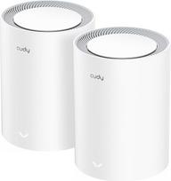 "Cudy" dviejų juostų BE3600 "WiFi 7" Wi-Fi tinklo sistema, 3,6Gb/s 160 MHz, aprėptis iki 4800 m², 3 gigabitiniai prievadai, suderinama su keliais VPN, "Cudy" programėlės valdymas (M3600 2 vnt.)
