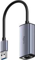 "Cudy" USB-A į 2,5Gb/s Ethernet adapteris, USB 3.0 tinklo adapteris, aliuminio RJ45 LAN interneto adapteris, be tvarkyklių, suderinamas su komutatoriumi, kompiuteriu, TV dėžute, XPS, UE25A