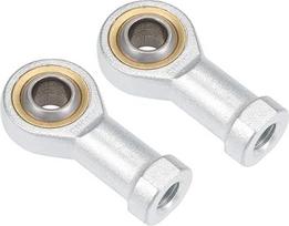 "DealMux" 10 mm strypo galo guolis M10 x 1,5 mm strypo galo rutulinė jungtis su vidiniu sriegiu, 2 vnt.