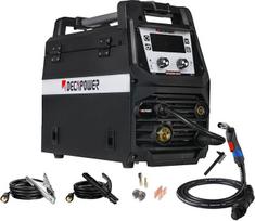 "Decapower SYNMIG 200A" suvirinimo aparatas MIG su dujomis, "Synergy MMA MIG MAG Flux Lift TIG 4-in-1" suvirinimo aparatas (SYNMIG-TYPE2)