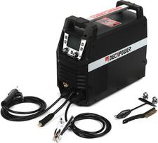 "Decapower Ultrmig" 230 amperų MIG dviejų impulsų sinerginis suvirinimo aparatas MIG MAG MMA TIG dujomis ir be dujų su LCD ekranu (pakuotė po 1 vnt.)