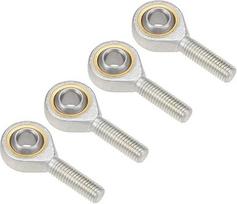 "DealMux" 10 mm strypo galo guolis M10 x 1,5 mm strypo galai rutulinė jungtis su išoriniu sriegiu, 4 vnt.
