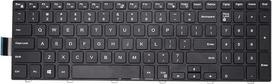 "Dell Inspiron 15 3000/15 5000/17-5000/5547/3542" daugiafunkcinės klaviatūros keitimo klaviatūra, 101 visas klavišas, juoda