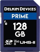 "Delkin Devices" 128GB "Prime SDXC UHS-II" (U3/V60) atminties kortelė