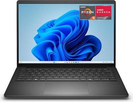 "Dell" 14 nešiojamasis kompiuteris DC14255 Copilot+ PC 14 colių 2K (1920 × 1200) "AMD Ryzen 5 220", 16GB RAM, 512GB SSD, "AMD Radeon" grafika, QWERTZ apšviesta klaviatūra, "Windows 11 Home", "Wi-Fi 6" - anglies juodos spalvos