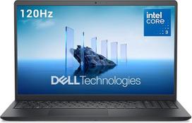 "Dell" 15 nešiojamasis kompiuteris DC15250 15,6 colių FHD (1920 x 1080) 120 Hz, "Intel Core 3 100U", "Intel UHD Graphics", 8GB RAM, 512GB SSD, "Windows 11 Home", QWRTZ apšviesta klaviatūra - juoda