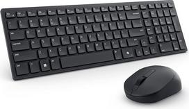 "Dell" tylioji klaviatūra ir pelė - KM555 - vokiečių kalba (QWERTZ)
