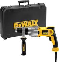 "Dewalt" DWD524KS 2 greičių smūginis gręžtuvas (1100 W, metalinis krumpliaračių korpusas, 13 mm pilnaviduris be rakto griebtuvas, apsauginė jungtis, tvirtas smūginis mechanizmas su dideliu smūgių dažniu)