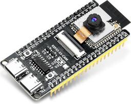 "diymore" ESP32 CAM kūrimo plokštė, skirta ESP32-S3-WROOM CAM WiFi/Bluetooth, skirta ESP32-S3-N16R8 DC 5V dviejų branduolių, 2640 kameros TF kortelės modulis