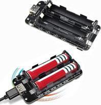 "diymore" akumuliatoriaus skydas V8 3V 5V Micro USB prievadas C tipo USB, suderinamas su ESP32, skirtas ESP8266 WiFi, 2 vnt.