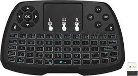 "Docooler" 2,4 GHz belaidė klaviatūra su jutikliniu kilimėliu, pelė Rankinis nuotolinio valdymo pultas, skirtas "Android" TV dėžutei, išmaniajam televizoriui, kompiuteriui, nešiojamajam kompiuteriui