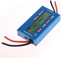 "Domybest" paprastas nuolatinės srovės analizatorius Watt Volt Amp Meter 12V 24V saulės vėjo analizatorius