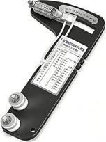 "Dpofirs" burlaivių takelažo voltmetras, profesionalus laisvų rankų jėgos matuoklis 2,5 mm, 3 mm, 4 vielos virvei su analoginiu ciferblatu, užtikrinančiu stabilų tikslumą, 800 svarų sterlingų