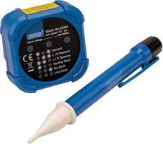 "Draper" 82384 13A 600V maitinimo lizdo testeris ir bekontaktis įtampos testeris