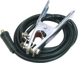"Draper" DRA57375 200 A įžeminimo laidas ir gnybtas su 10/25 Dinse kištuku, mėlynas, 2,5 m
