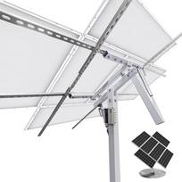 "ECO-WORTHY" saulės kolektoriaus "Solar Tracker" saulės kolektoriaus dvigubos ašies saulės kolektorių laikiklis 40 % daugiau galios stogui, balkonui, sodui, namams