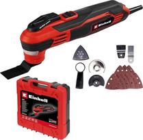 "Einhell TE-MG 350 EQ" daugiafunkcinis įrankis (350 W, nuo 22 000 iki 40 000 min^-1 sūkių dažnis, LED lemputė, greito atlaisvinimo užraktas su dėklu ir priedais)
