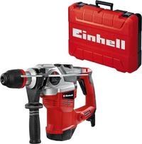 "Einhell TE-RH 38 3F" smūginis gręžtuvas (1050 W, smūgio stiprumas 9 J, SDS-Max kotas, metalinis gręžimo gylio ribotuvas, gręžimo į betoną pajėgumas 38 mm, su dėklu)