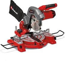 "Einhell" diskinis pjūklas TC-MS 216 (1600 W, maks. 60 mm x 120 mm pjovimo gylis/platumas, 216 mm skersmens pjūklo diskas, pakreipiama pjūklo galvutė, sukamasis stalas su greito reguliavimo funkcija)