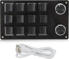 "Ejoyous" programuojami klaviatūros klavišai, USB vienos rankos mechaninė klaviatūra su 12 daugybe programuojamų klavišų, USB "pasidaryk pats" klaviatūra, skirta "Windows Vista Linux OS X