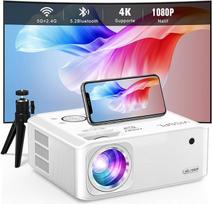 "Electric Keystone" 6D/4P projektorius 4K namų kinas 28000 liumenų, "VISSPL Full HD 1080P" "WiFi" "Bluetooth" projektorius mobiliajam telefonui lauke, PPT, ±50° priartinimas, projektorius suderinamas su TV dėžute/PS5/iOS/Android telefonu