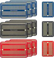 "ElectroCookie" lituojama duonos pjaustymo plokštė PCB plokštė "Arduino" ir elektronikos projektams, paauksuota (9 pakuotės + 3 mini, įvairiaspalvė pakuotė)