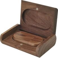"Ellipse Walnut" USB atmintinė 32GB, silikoninė atmintinė "Memory Stick Pendrive", dovanos studentams, šeimoms ir vaikams (32GB, "Ellipse Walnut")