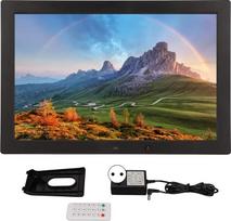 "Elprico" 17 colių skaitmeninis nuotraukų rėmelis, 17 colių 1440 x 900 HD LED ekranas, skaitmeninis nuotraukų rėmelis, judesio jutiklis, elektroninis nuotraukų rėmelis su nuotolinio valdymo pulteliu (ES)